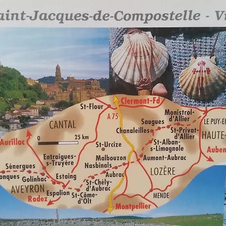 Le Carpe Diem Feriehus Saint-Privat-dʼAllier